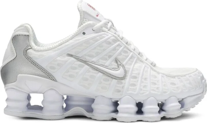 Shox TL White Metallic Silver