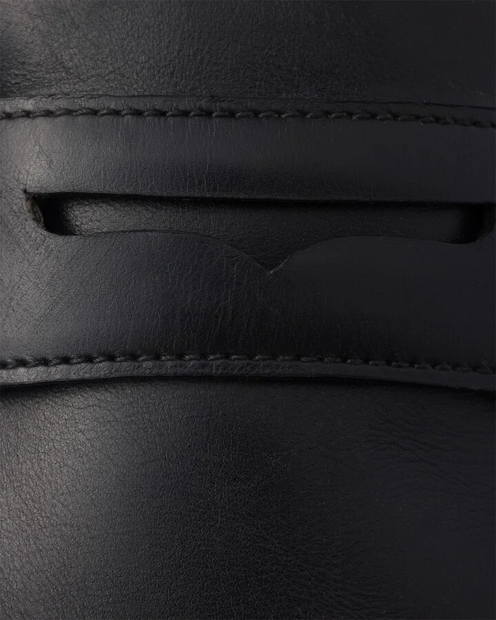 Shuffle antiqued leather loafers - Image 5