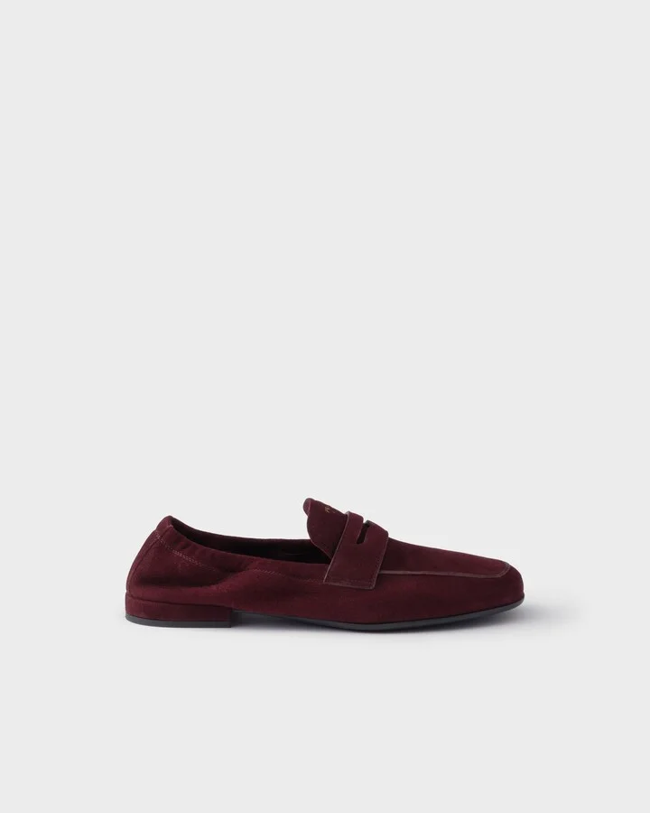 Shuffle antiqued suede loafers - Image 2