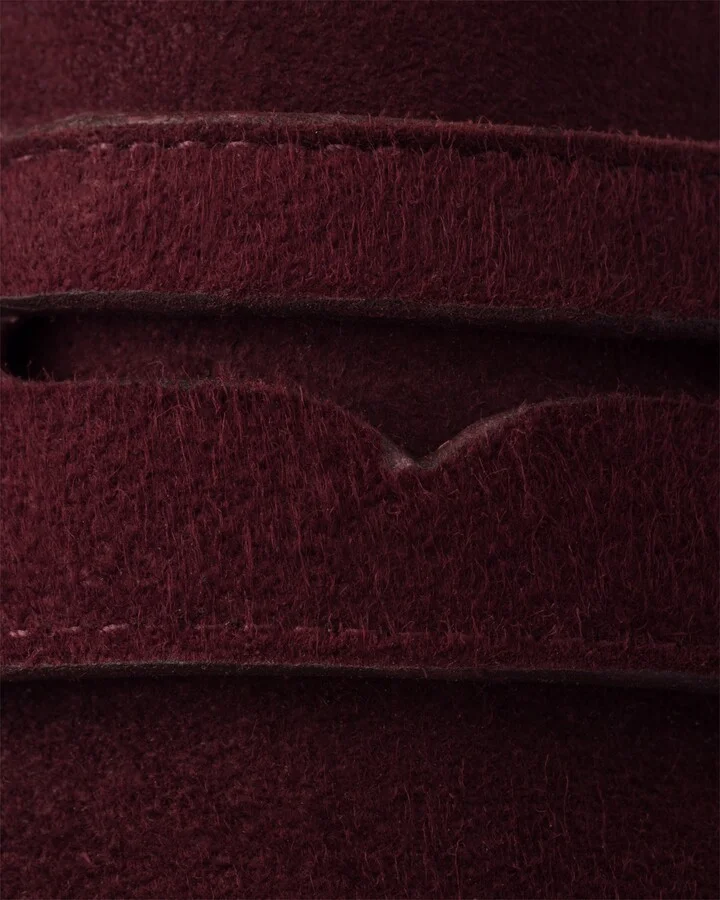 Shuffle antiqued suede loafers - Image 6
