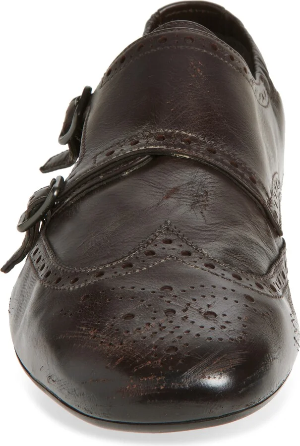 Shuffle Double Monk Strap Shoe - Image 4