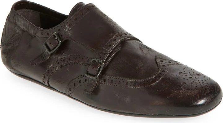 Shuffle Double Monk Strap Shoe
