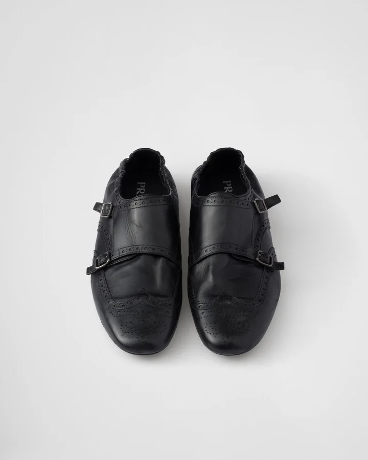Shuffle double monk strap shoes - Image 4