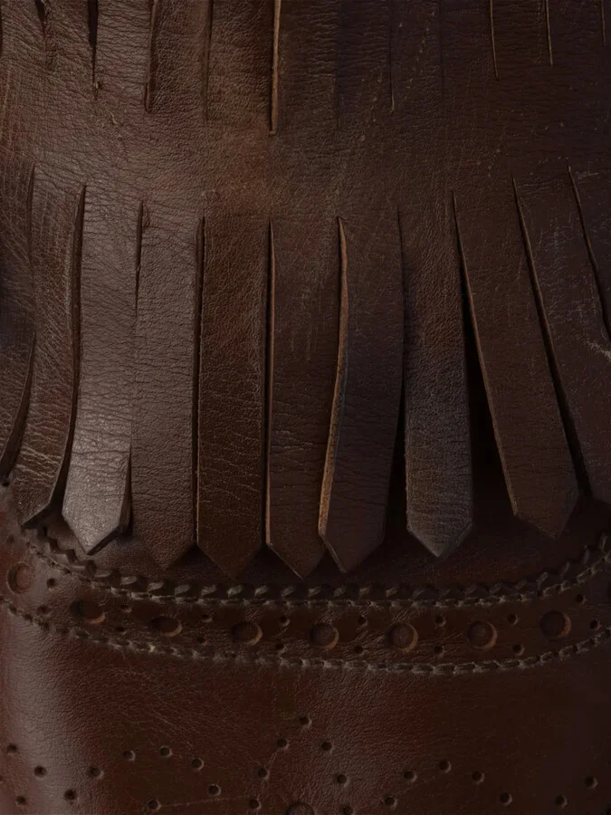 Shuffle fringe-detail mules - Image 5
