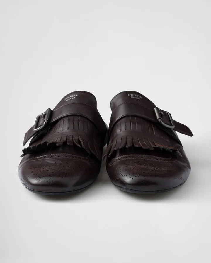 Shuffle fringed monk strap shoes - Image 6