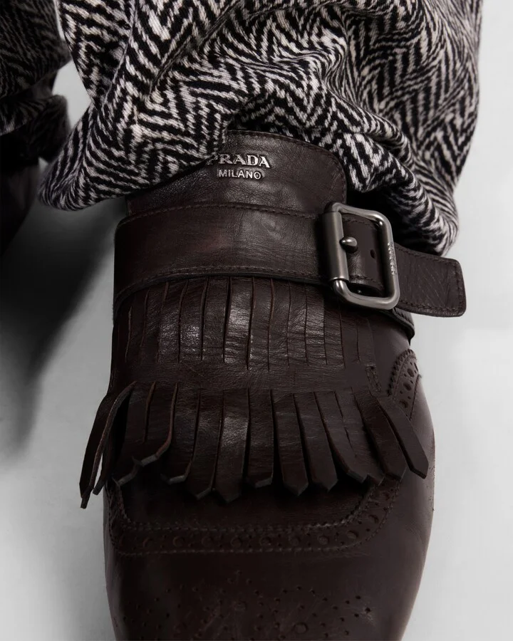 Shuffle fringed monk strap shoes - Image 3