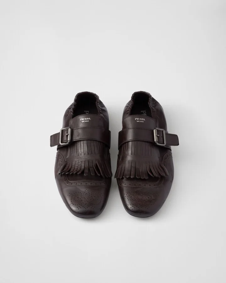 Shuffle fringed monk strap shoes - Image 4