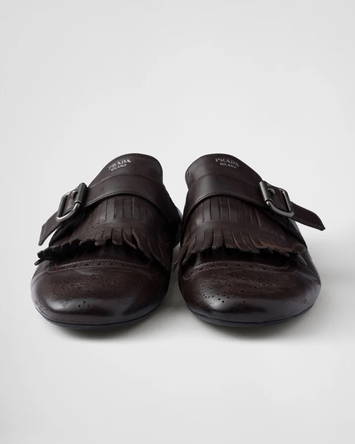 Shuffle fringed monk strap shoes - Image 6