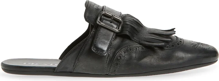 Shuffle Kiltie Loafer Mule - Image 3