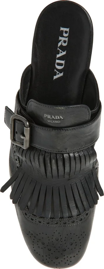 Shuffle Kiltie Loafer Mule - Image 5