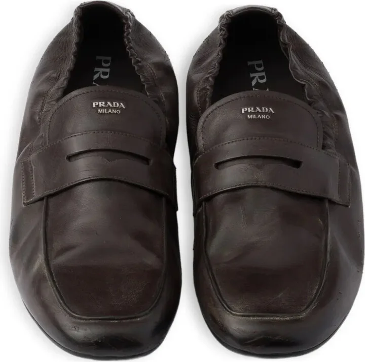 Shuffle leather loafers - Image 4