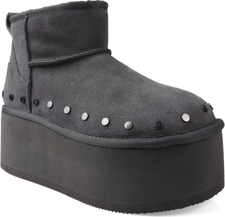 Shye Faux Fur Platform Bootie