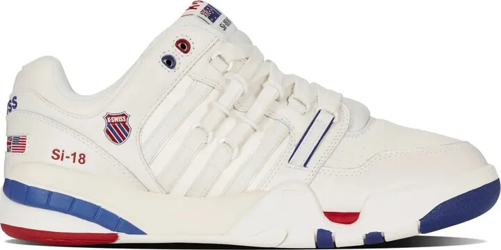 SI-18 International "Brilliant White/Classic Blue/Red" sneakers