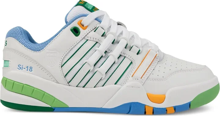 SI-18 "White/Blue" sneakers