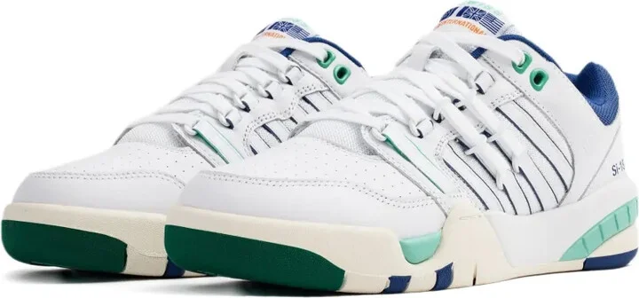 SI-18 "White/Galaxy Blue/Lush Meadow/Vanilla Ice" sneakers - Image 2