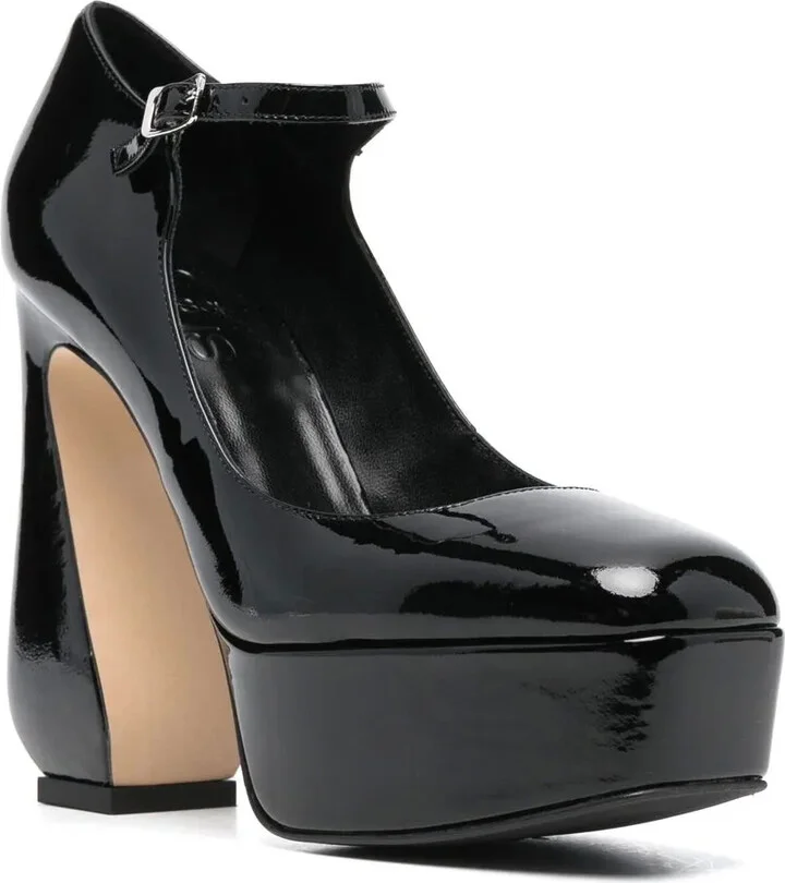 Si Rossi 125mm platform pumps - Image 2