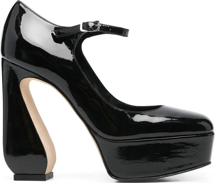 Si Rossi 125mm platform pumps