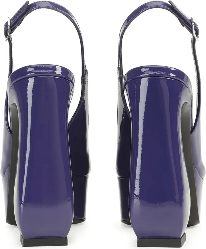 SI Rossi 85mm slingback pumps - Image 3