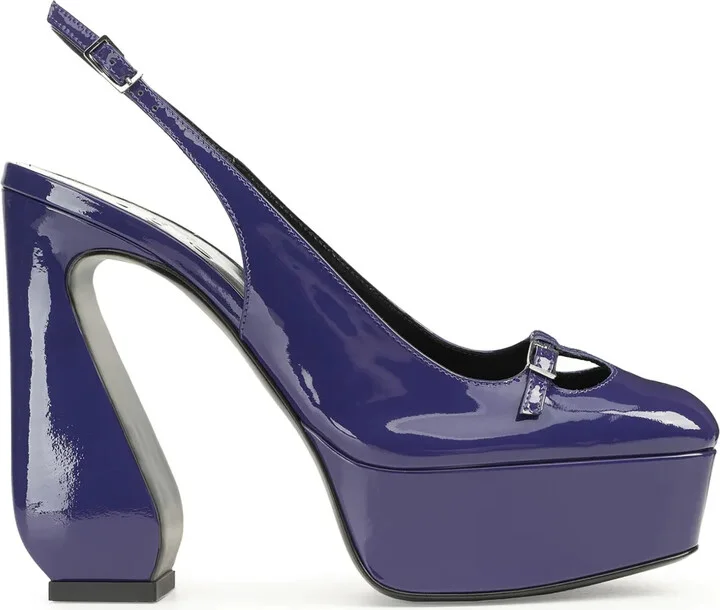 SI Rossi 85mm slingback pumps