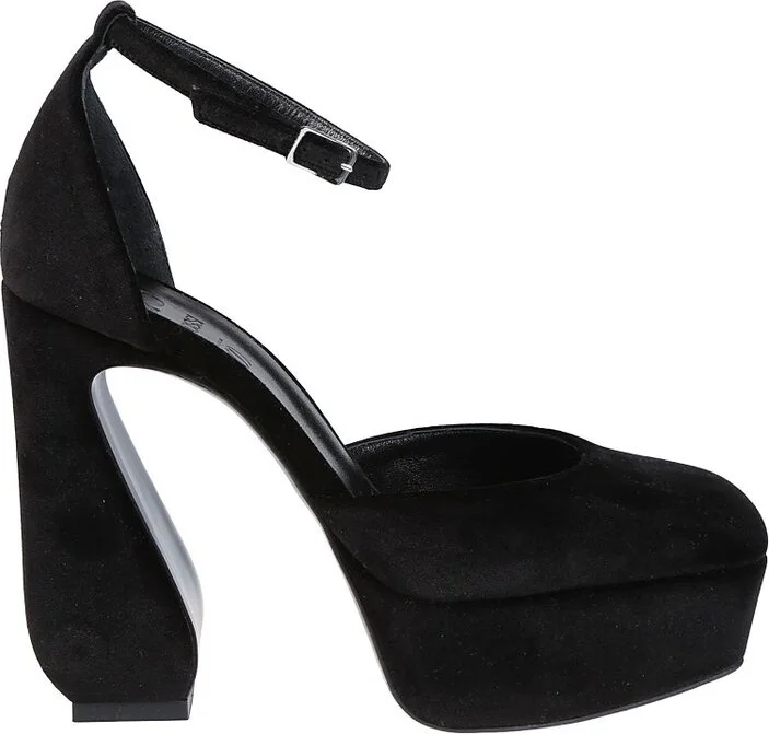 Si Rossi Ankle Strap Platform Pumps