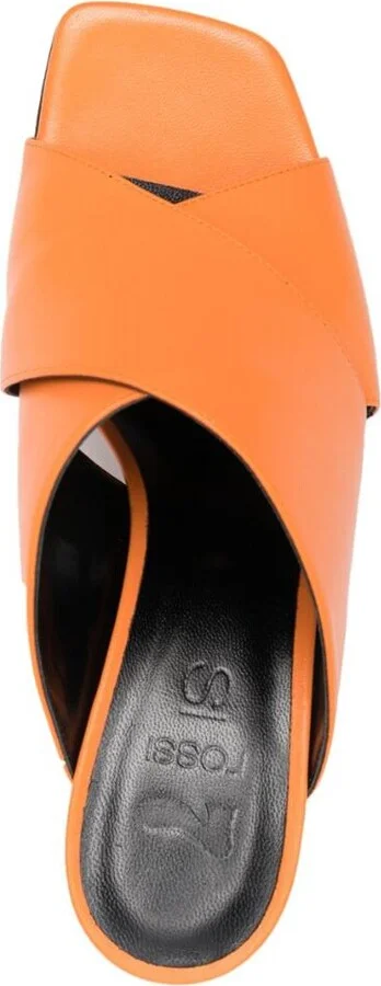 Si Rossi Leather Mules - Image 2