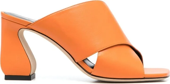 Si Rossi Leather Mules