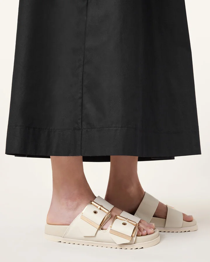 Sian Leather Buckle Sandals - Image 2