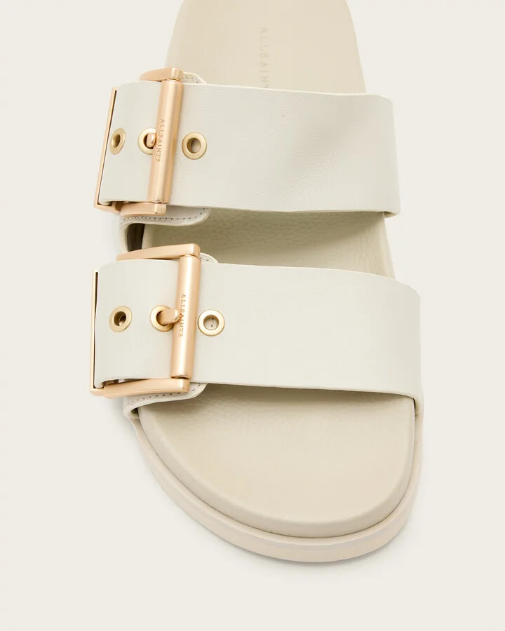 Sian Leather Buckle Sandals - Image 3