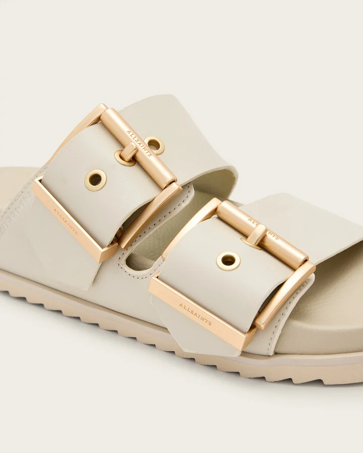 Sian Leather Buckle Sandals - Image 5