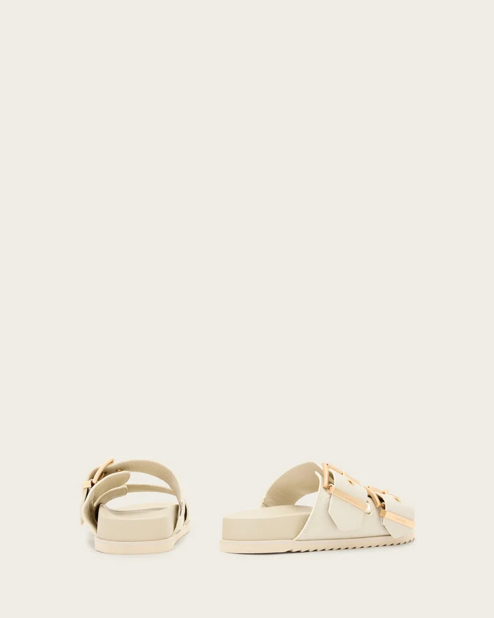 Sian Leather Buckle Sandals - Image 6