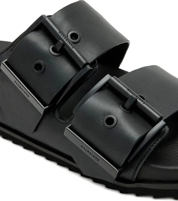 Sian leather slides - Image 4