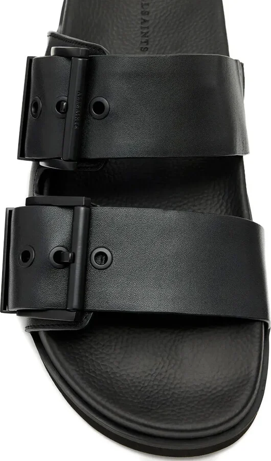 Sian leather slides - Image 5