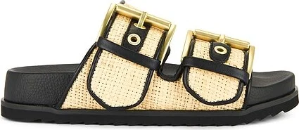 Sian Raffia Sandal