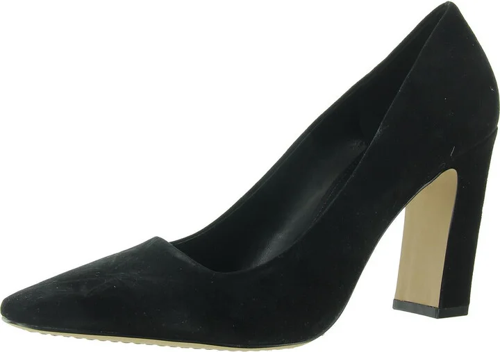 Sibrina Womens Solid Suede Pumps