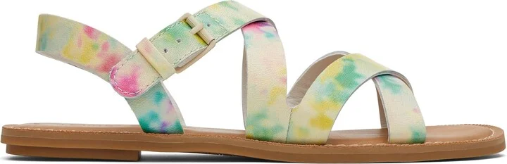 Sicily Tie Dye Leather Sandal