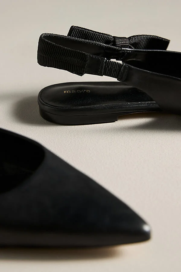Side-Bow Slingback Flats - Image 3