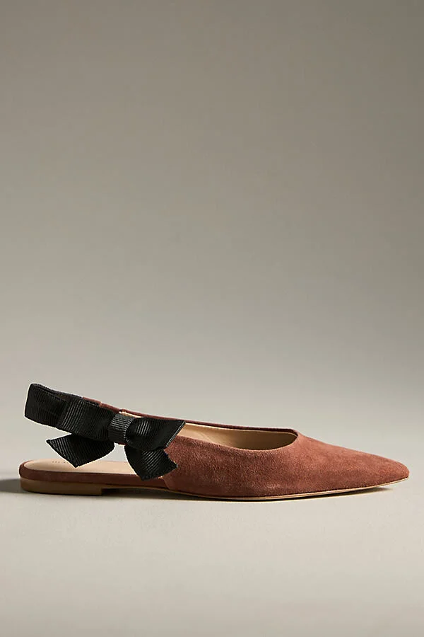Side-Bow Slingback Flats - Image 2