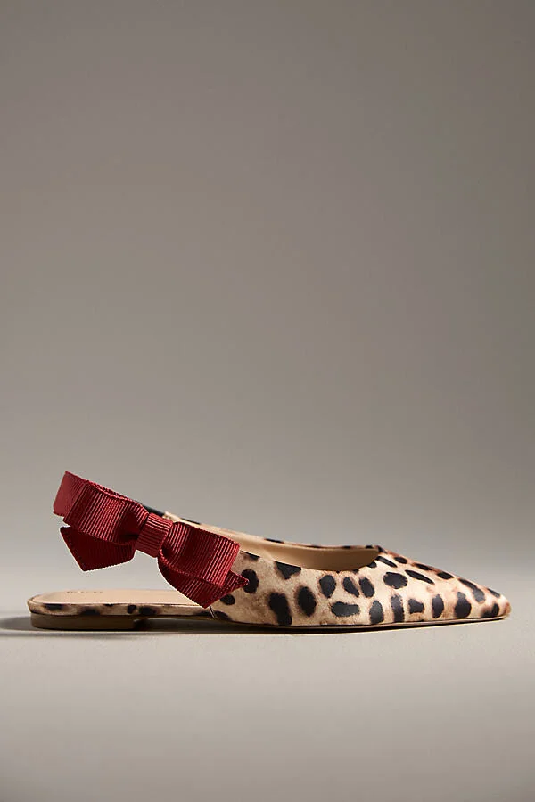 Side-Bow Slingback Flats - Image 3