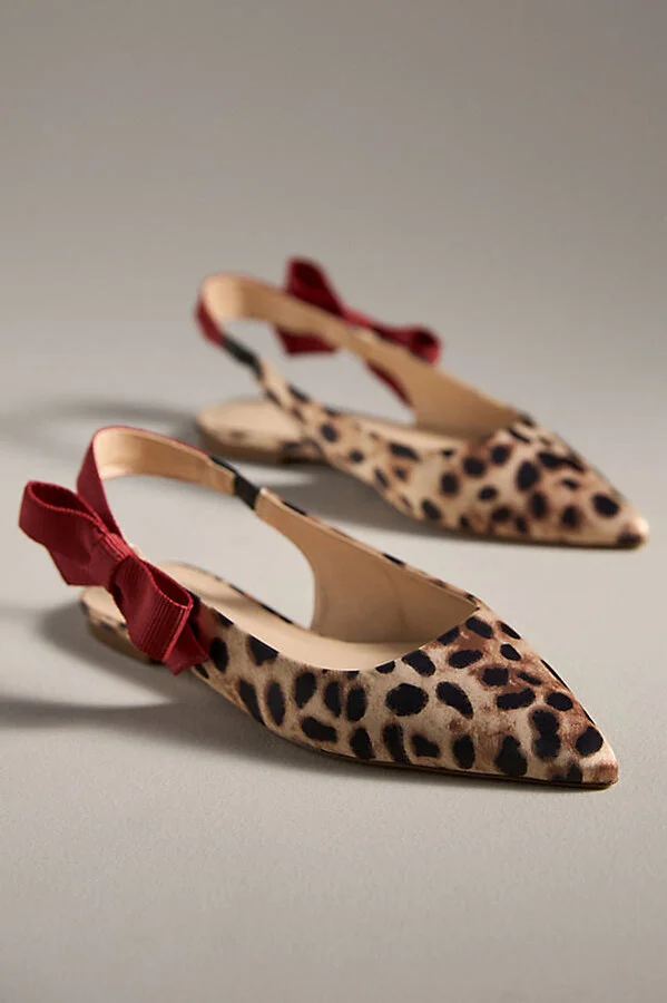Side-Bow Slingback Flats - Image 4