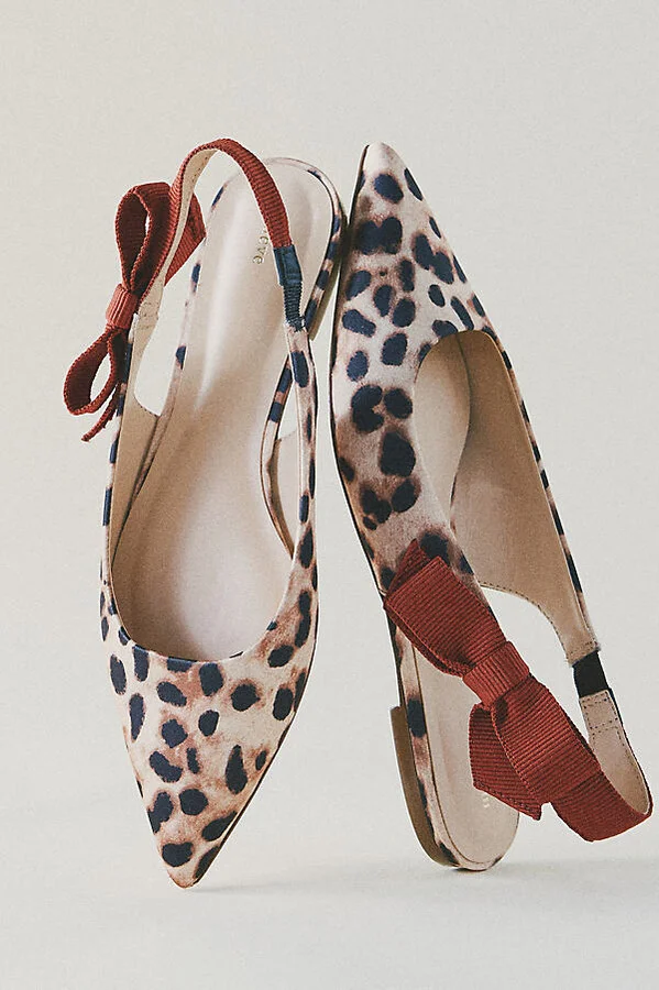 Side-Bow Slingback Flats - Image 6