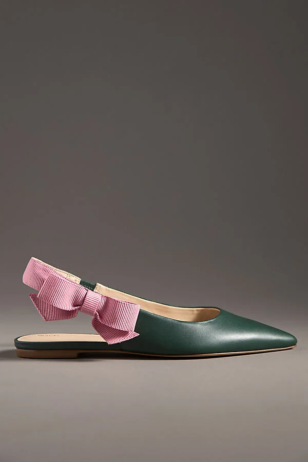 Side-Bow Slingback Flats - Image 2