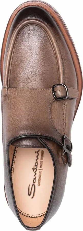 Side Buckle-Detail Shoes - Image 4