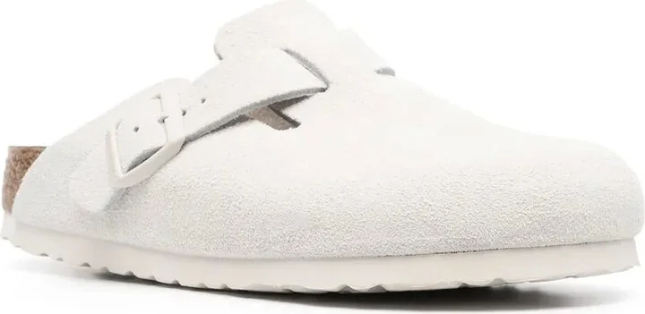 Side Buckle-Detail Slippers - Image 2