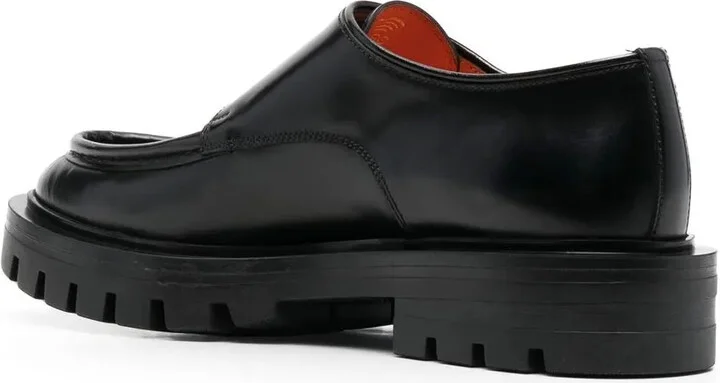 Side Buckle-Fastening Detail Loafers - Image 3