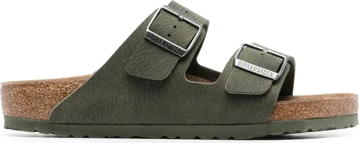 Side Buckle-Fastening Sandals