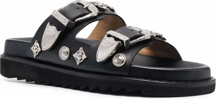Side-Buckle Sandals - Image 2