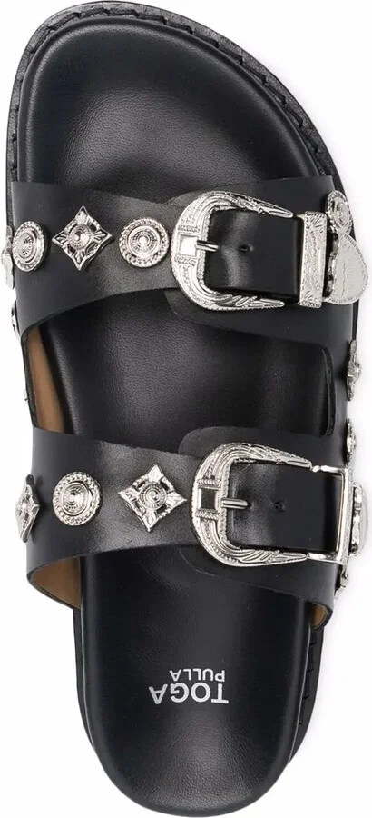 Side-Buckle Sandals - Image 4
