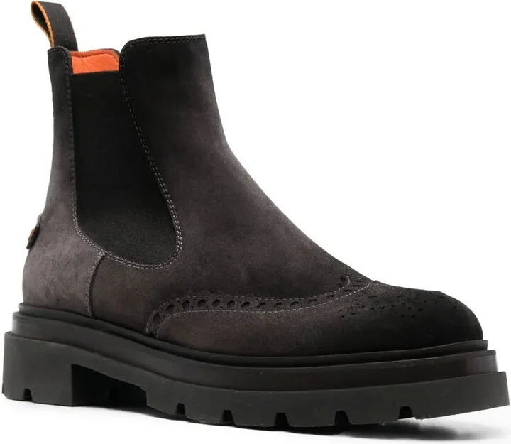 Side Elasticated-Panel Ankle Boots - Image 2