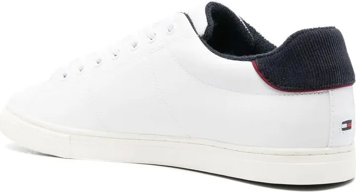 Side Embroidered-Logo Low-Top Sneakers - Image 3