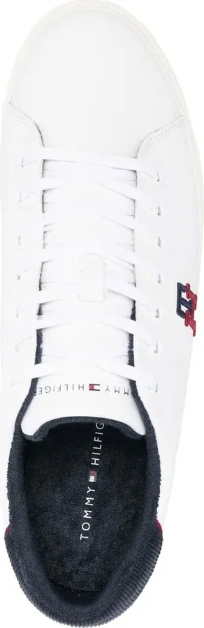 Side Embroidered-Logo Low-Top Sneakers - Image 4